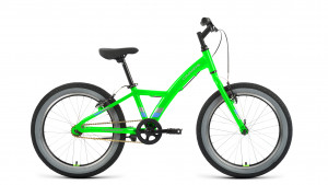 Велосипед Forward COMANCHE 20 1.0 ярко-зеленый/голубой (2022) 