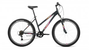 Велосипед Forward Iris 26 1.0 темно-серый/розовый 17&quot; (2022) 