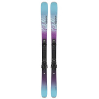 Горные лыжи Salomon Stance W 80 black/dewberry/bleached aqua + крепления M10 GW L80 black (2025)