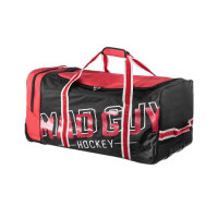 Сумка хоккейная на колесах Mad Guy Pro-Line JR 34" красная/черная