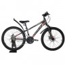 Велосипед Stels Navigator-400 MD 24" F010 (м) серый/красный рама: 12" (2023) - Велосипед Stels Navigator-400 MD 24" F010 (м) серый/красный рама: 12" (2023)