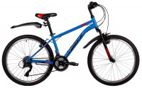 Велосипед FOXX AZTEC 24" синий, рама 14" (2022)