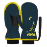 Варежки горнолыжные Reusch Kids Mitten Dress Blue/Safety Yellow - Варежки горнолыжные Reusch Kids Mitten Dress Blue/Safety Yellow