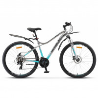 Велосипед Stels Miss-7100 D 27.5" V010 (м) хром рама: 18" (2025)