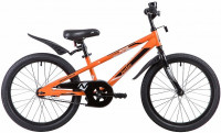 Велосипед Novatrack Juster 20", оранжевый (2019)