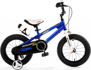 Велосипед Royal Baby Freestyle Steel 18&quot; синий (2021) 