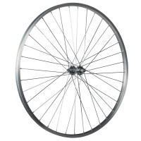 Колесо переднее VelRosso 28" в сборе один. алюм. обод втулка под гайку VRS-186