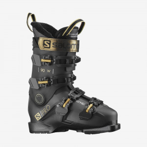 Горнолыжные ботинки Salomon S/Pro 90 W GW Belluga M/Black (2022) 