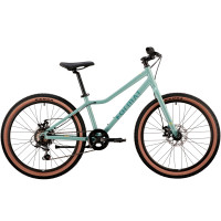 Велосипед Format 6413 24" светло-серый/зеленый рама: 13" (2026)