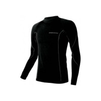 Футболка Dainese No seam comfort shirt черная (2023)