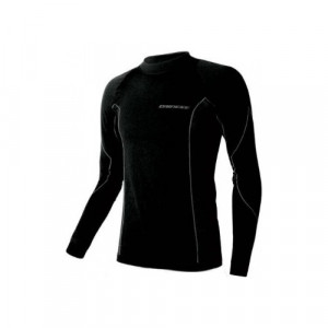 Футболка Dainese No seam comfort shirt черная (2023) 