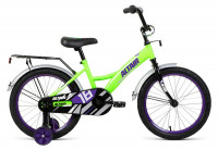 Велосипед Altair Kids 18 ярко-зелёный/фиолетовый (2021)
