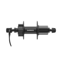 Втулка задняя Shimano TX506, 32 отверстия, 8/9/10 скоростей, 6-болтов, QR 166мм, цвет черный Old 135мм