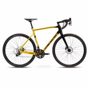 Велосипед Titan Racing 28 Switch Carbon Comp Black/Gold рама: L (56cm) (2023) 