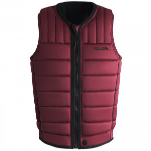 Спасательный жилет мужской Follow Total Impact Vest maroon 