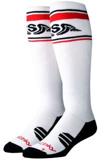 Носки для зимних видов спорта Stinky Socks Wings Snow White/Red F20 (2021) (ASTWIS)