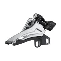 Переключательль передний Shimano SLX M7100-E, E-type, side-swing, для 2X12, верхняя тяга, для 36-38T, CL:48,8/51,8м