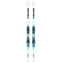 Горные лыжи Head WC Rebels e-Speed + крепления FF Demo 14 GW Brake 85 [D] white-speed blue (2026)