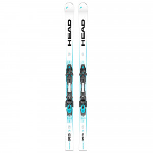 Горные лыжи Head WC Rebels e-Speed + крепления FF Demo 14 GW Brake 85 [D] white-speed blue (2026) 