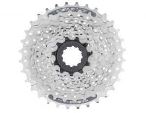 Кассета Shimano HG201 9ск 11-34 серебристая в упаковке 