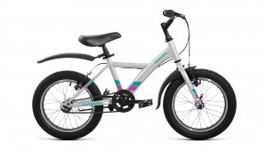 Велосипед Forward Dakota 16 серый/фиолетовый (2022) 