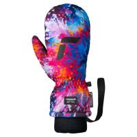 Варежки Reusch Carter R-Tex XT Mitten black/multicolour snowflake