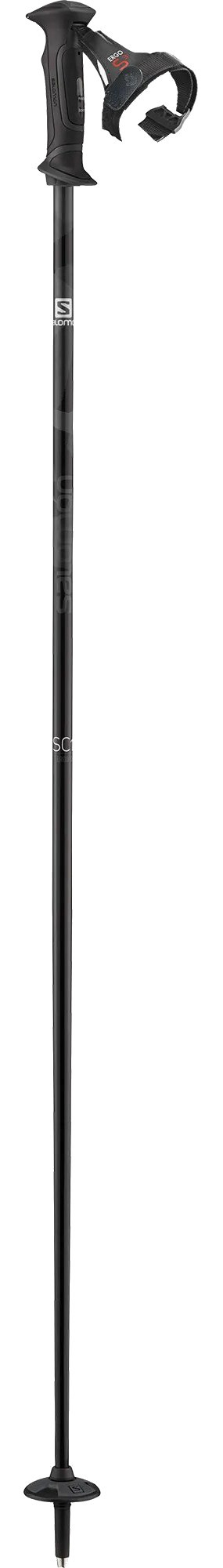 Палки горнолыжные Salomon SC1 ERGO S3 black (2020) 