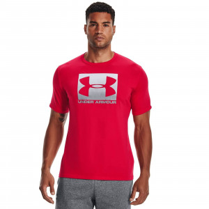 Футболка Under Armour Boxed Sportstyle Graphic Charged Cotton SS red 