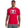 Футболка Under Armour Boxed Sportstyle Graphic Charged Cotton SS red - Футболка Under Armour Boxed Sportstyle Graphic Charged Cotton SS red