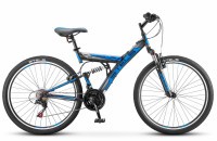 Велосипед Stels Focus V 26" 18-sp V030 темно-синий/синий (2019)