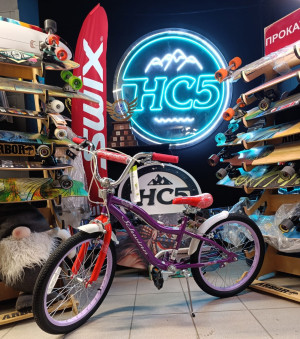 Велосипед Schwinn ELM 20&quot; purple/white (2022) 