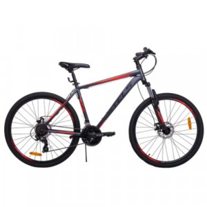 Велосипед Stels Navigator-700 27.5&quot; MD Z010 (м) серый/красный рама: 21&quot; (2025) 