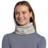 Шарф-труба Buff Merino Heavyweight solid cloud - Шарф-труба Buff Merino Heavyweight solid cloud