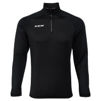 Джемпер CCM Locker Room 1/4 ZIP Sr Black