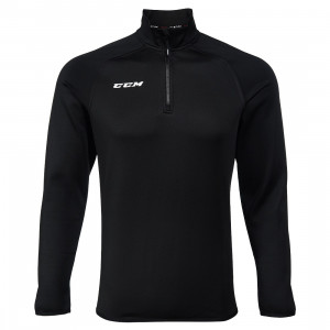 Джемпер CCM Locker Room 1/4 ZIP Sr Black 