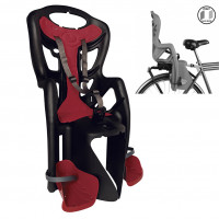 Сидение заднее Bellelli Pepe Clamp, черное, до 22кг