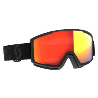 Маска Scott Factor Pro Goggle mineral black/enhancer red chrome