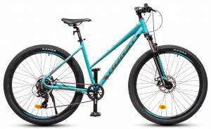 Велосипед Horst Aurora 27.5" бирюзовый рама: 18" (2024) 