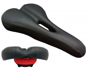 VELO Седло VL-3132 с пневмо-демпфером. 275х164мм. 516г. Обшивка микрофибра 