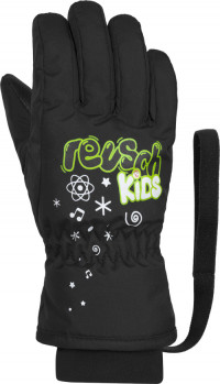 Перчатки горнолыжные Reusch Kids Black