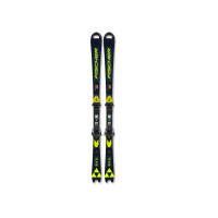 Горные лыжи Fischer RC4 Worldcup SL JR (130-150) + крепления RC4 Z11 Freeflex Brake 85 [D] (2023)