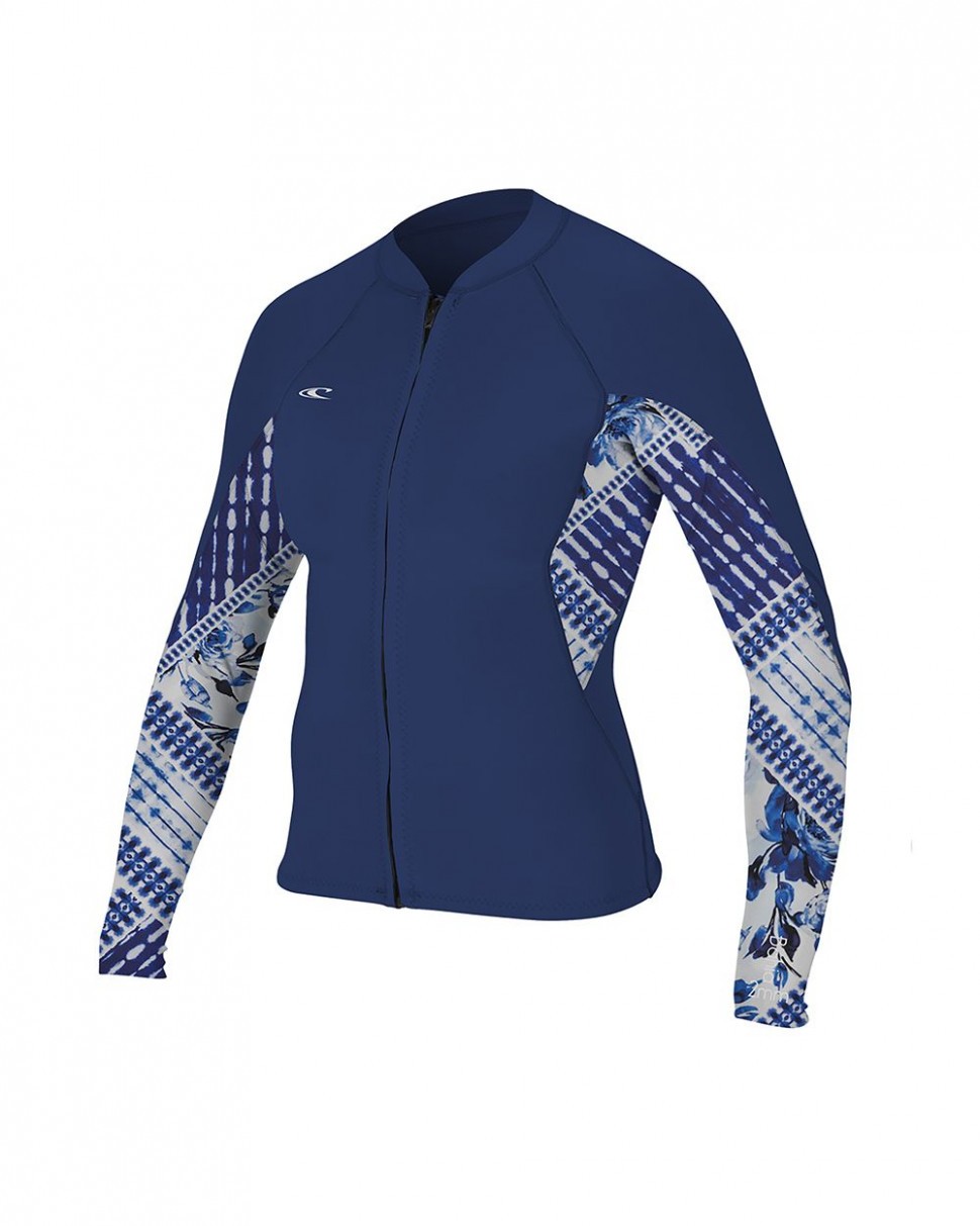 Гидромайка неопрен женская O'Neill длинный рукав на молнии WMS BAHIA 1/ ...