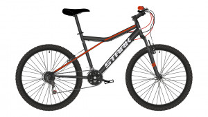 Велосипед Stark Slash 26.1 V черный/оранжевый Рама: 16&quot; (2022) 