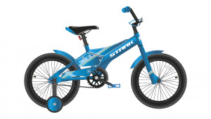Велосипед Stark Tanuki 18 Boy голубой/белый (2022) 
