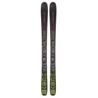 Горные лыжи Head Kore X 90 LYT-PR + крепления Prw 11 Gw Brake 90 [G] black-yellow (2024)