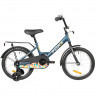 Велосипед Foxx Simple 14" синий (2026) - Велосипед Foxx Simple 14" синий (2026)