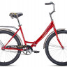 Велосипед Forward Sevilla 26 1.0 красный/белый (2021) - Велосипед Forward Sevilla 26 1.0 красный/белый (2021)
