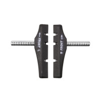 Торм. колодки VENTURA 5-361082 для кантилев. торм. (4 шт.) без крепежа ассиметричные 70мм, для сталь. и алюмин. ободов