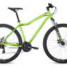 Велосипед Forward Sporting 29 2.2 disc ярко-зеленый/черный (2021) - Велосипед Forward Sporting 29 2.2 disc ярко-зеленый/черный (2021)