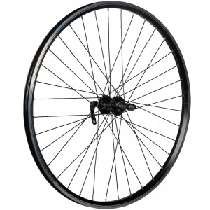 Колесо заднее VelRosso VRS-302 26" в сборе двойн. алюм. обод V-brake втулка под трещотку 7-8 ск. 